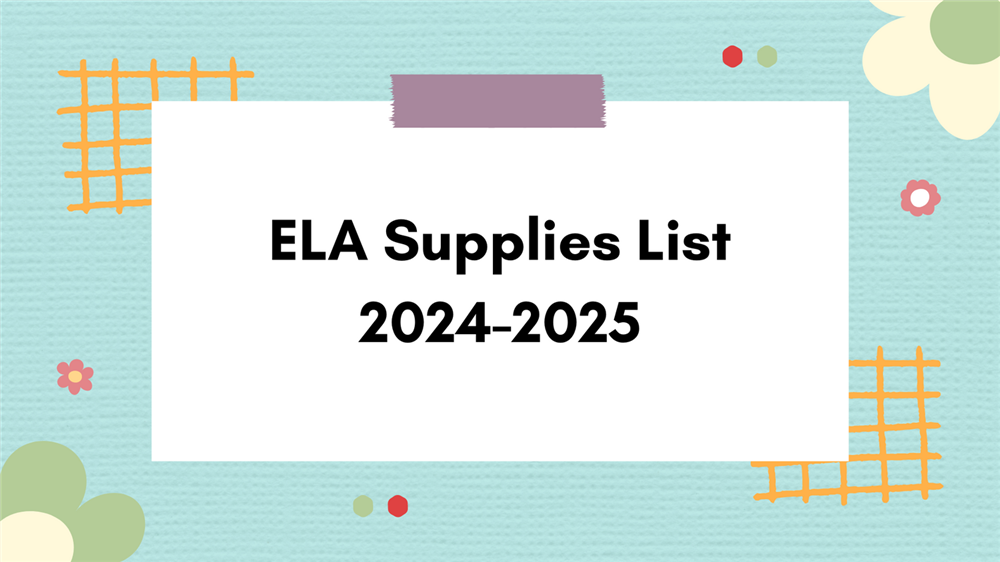 Supply List Heading